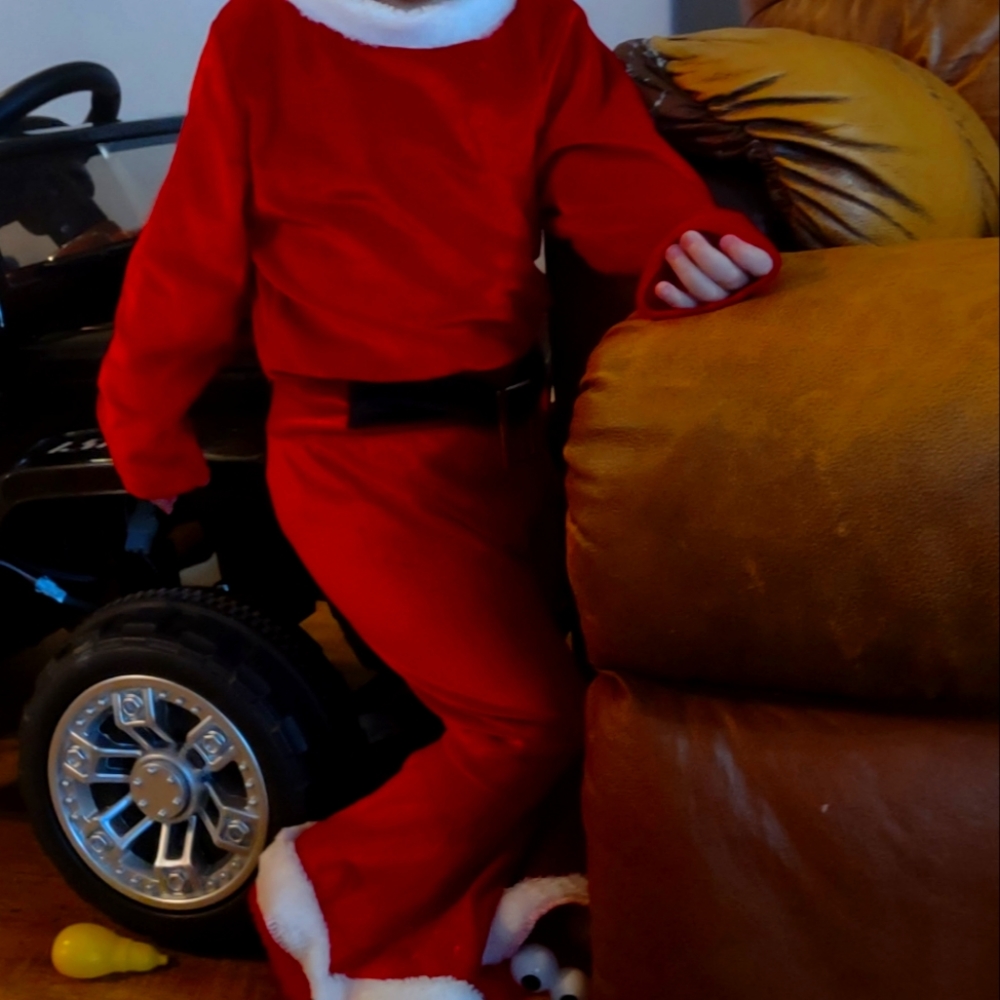 Toddler Santa/ Christmas outfit
